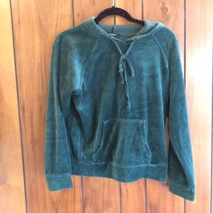 Velvet hoodie